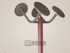 户外小区公园广场健身器材/室外塑木公共路径/太极揉推器肩关节图2