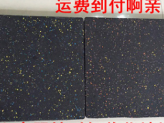 厂家直销 健身房地垫 室内橡胶地板 地胶减震隔音垫缓冲垫图2