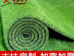 幼儿园草坪 绿色地毯草地婚礼展览户外草坪人工塑料假草皮批发图2