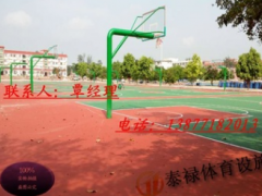 广西塑胶篮球场施工 南宁硅PU塑胶球场 塑胶球场材料价格图3