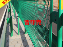 厂家供应 高速公路防眩网 绿色公路隔离栅 钢板网防眩光护栏图1