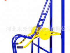 室外健身器材四位坐蹬训练器健身路径健身路径组合厂家直销图3