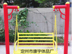 定制双人户外秋千荡椅 儿童单双太空休闲椅 小区公园秋千健身器材图3