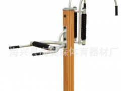 生产厂家 供应 户外健身路径 HAS- 4503 塑木腰背按摩器图1