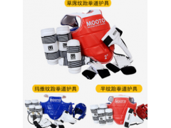 2019年新款儿童跆拳道护具五件套全套装，厂家直销（图案可定制）图2