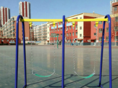 儿童秋千，户外健身路径，小区广场公园家庭健身器材，双人秋千，图3