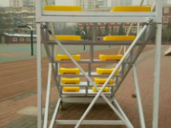 体育场田径场地看台座椅可伸缩终点裁判台终点计时台可移动图3