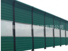 河南厂家定做金属隔音板公路桥梁透明玻璃声屏障学校降噪隔音墙图3