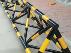 定制各种红白黄黑拒马护栏 企事业单位防爆拒马 反光拒马移动护栏图2