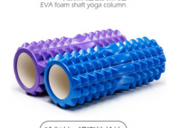 月牙空心瑜伽柱 泡沫轴健身器材 瑜伽用品 浮点瑜伽柱 肌肉按摩棒图3