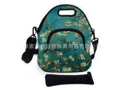 厂家生产午餐包手提袋手提包便当袋保温包潜水料SBR野餐保险户外图3