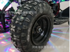 小公牛沙滩车新款 广场游乐设备专业生产厂家 炫酷摩托车双人图3