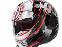 HEROBIKER摩托车头盔钢铁侠复古赛车摩托车头盔图1