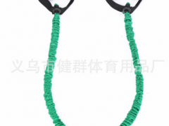 大量供应乳胶套带一字型拉力绳拉力器瑜伽拉力带健身器 5*8图3