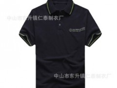 纯棉短袖polo衫定制活动工作服广告衫翻领T恤定做夏季印绣logo图2