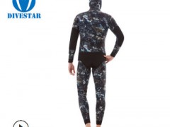 3mm潜水服跨境专供迷彩服自由潜水渔猎服套装代发成人分体潜水衣图3