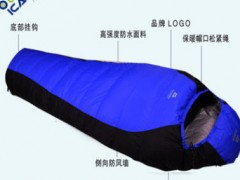 妈咪睡袋羽绒户外睡袋厂家直销白鸭绒户外运动保暖羽绒睡袋-15度图3