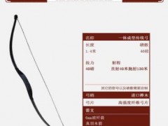 新款弓箭杀伤力射击野外大威力射击户外运动神器直拉传统弓箭套装图3