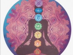 厂家直销圆形麂皮绒瑜伽垫批发定制LOGO 5mm天然橡胶瑜伽垫冥想毯图3