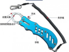 防锈控鱼器 不锈钢控鱼钳 指板式鱼嘴钳路亚鱼嘴夹起鱼器抓鱼钳子图2