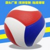 厂家直销现货贴皮排球pu软排5号中小学生中考训练用球可批发定制