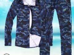 LAKAITO骆凯途户外 女男迷彩服弹力运动登山作训服战术裤速干套装图2