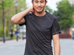 速干衣男装短袖宽松健身跑步衣 半袖女情侣装体恤夏季大码运动t恤图3