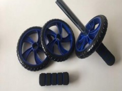 厂家直销家用健身器材 三巨轮健腹瘦身马甲线训练办公减肚子滚轮图3