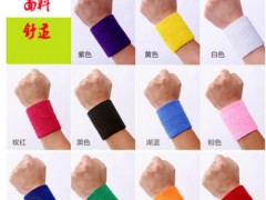 吸汗毛巾篮球护腕健身跑步运动护腕男女透气棉擦汗护手腕定制批发图2