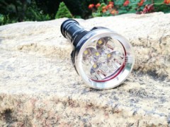 5灯潜水手电筒 潜水手电筒 磁控手电筒潜水灯 潜水手电图2