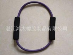天然乳胶橡胶 Q形拉力绳/拉力器 运动体育用品图3