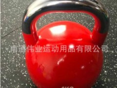 产地货源全钢竞赛竞技壶铃钢制烤漆 男士女士专业训练提壶哑铃图3