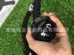 双头绳肱三头肌拉绳下压训练器配套拉力绳大飞鸟配件图2