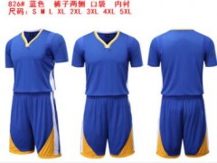 826#NBA勇士队短袖组队服黑色蓝色白色图2