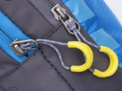 韩版户外胸包女多功能水壶单肩包 旅游运动斜挎包男尼龙胸包腰包图3
