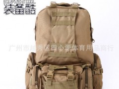 男女户外专业登山包 户外军迷战术背包 双肩运动登山吃登山包批发图2