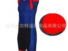 铁三服定制 男女款 跑步游泳骑行服 铁人三项连体服 厂家定制图2