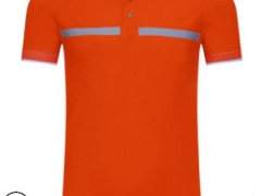 褆纯服饰广告文化衫polo短袖工程服T恤反光条工作服印字厂家直供图1