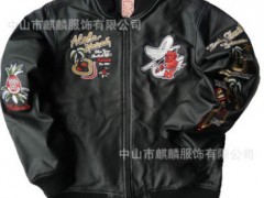 工厂定制出口欧美夹棉保暖型 MA1飞行夹克图3
