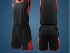 球衣篮球服套装男夏季比赛运动篮球训练队服定制背心团购印字图3