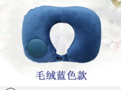 户外旅行充气U型枕 野外自动充气枕头 午睡露营睡枕按压式充气枕图3