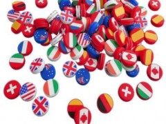 网球拍 国旗 减震器 美国 英国 加拿大 瑞士 国旗 网球 避震器图3