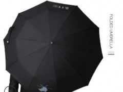 零时差伞 反恐精英大三折伞遮阳防雨全自动晴雨伞可定制 广告礼品图2