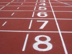 跑道透气型 塑胶跑道 小学跑道 福建跑道 中学跑道图1