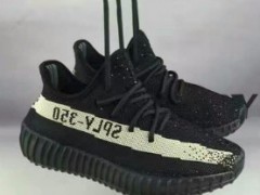 阿迪达斯350V2椰子款侃爷SPLY夏潮鞋跑步运行休闲男女透气网面鞋图3