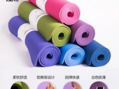 AMPHI80cm加宽tpe瑜伽垫无味瑜珈垫加厚健身垫加长愈加垫初学者图3
