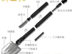 工兵铲多功能便携户外工具野营户外铲中国特种兵工铲子锰钢大铁锹图3