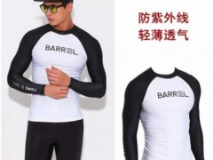 韩国BARREL潜水服男速干衣紧身冲浪服运动健身潜水衣防晒浮潜服图2