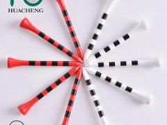 华晨高尔夫用品黑白条纹高尔夫球钉高尔夫球tee多种规格定制批发图3