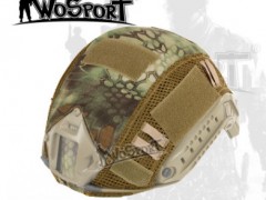 WoSporT厂家直销Fast战术头盔升级版迷彩头盔罩 DIY军迷头盔附件图1